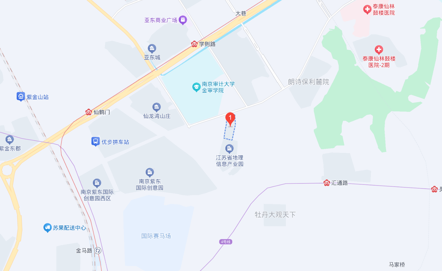 公司位置地图